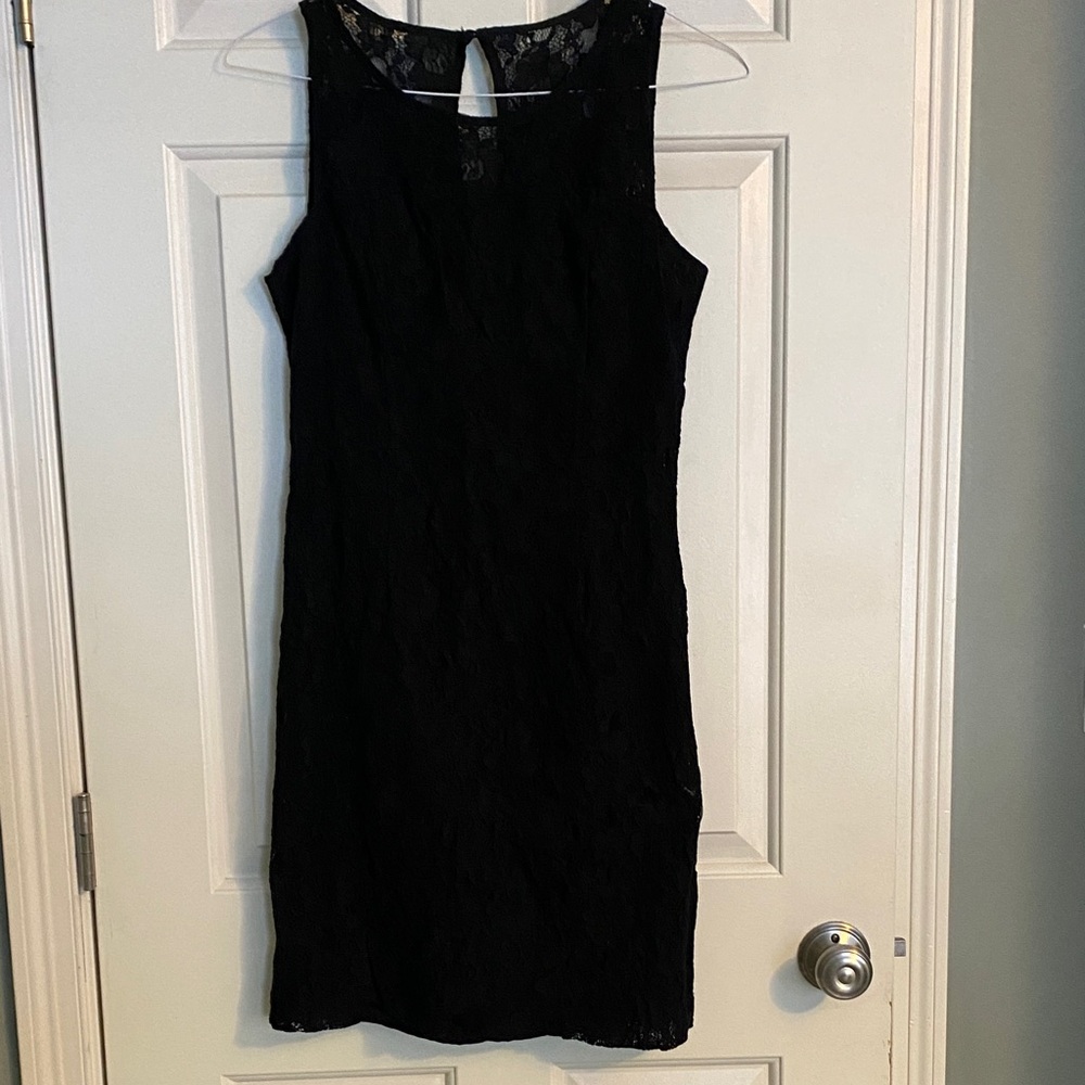 Banana republic Black Lace Dress